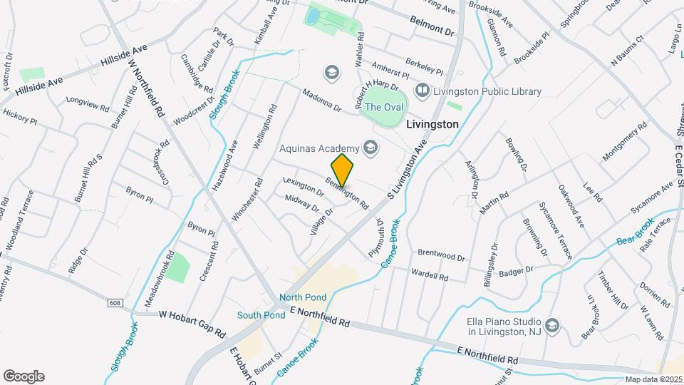 21 Bennington Rd Map and Location Details