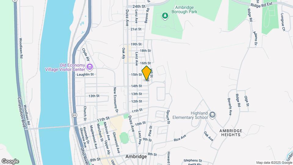 1411 Beaver Rd, Unit 2nd Floor Left Map and Location Details