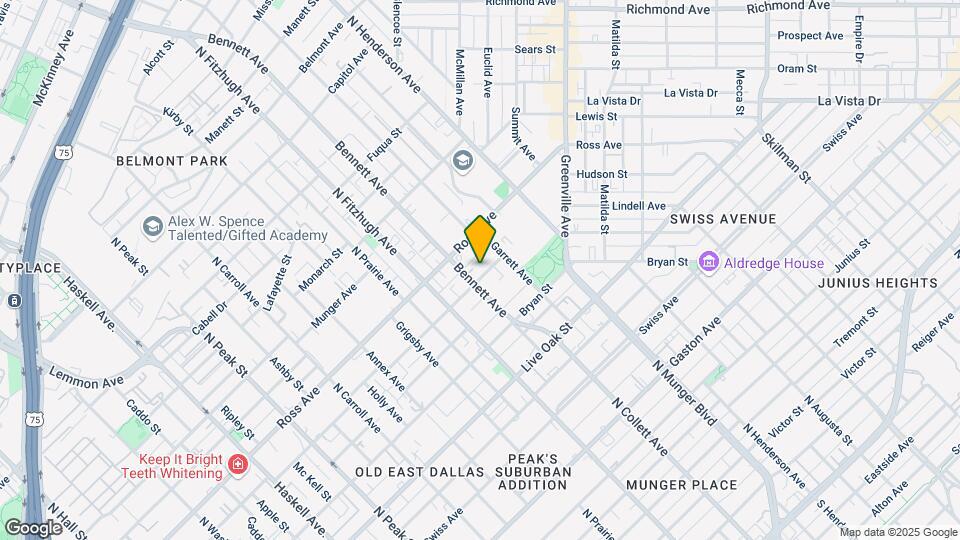 5011 San Jacinto St Mapa y Detalles de la Ubicación