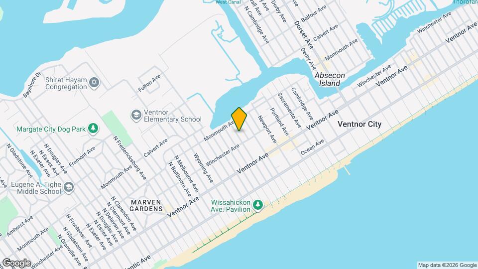 111 N Troy Ave, Unit Downbeach Suite Map and Location Details