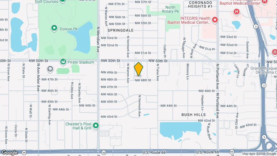 4219 NW 48th- Map and Location Details