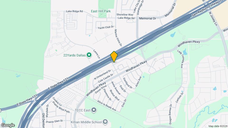 3001 Damsel Sauvage Ln Mapa y Detalles de la Ubicación