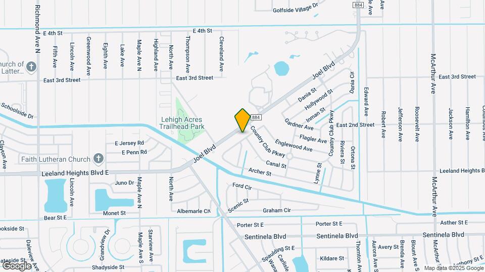 1376 Archer St Map and Location Details