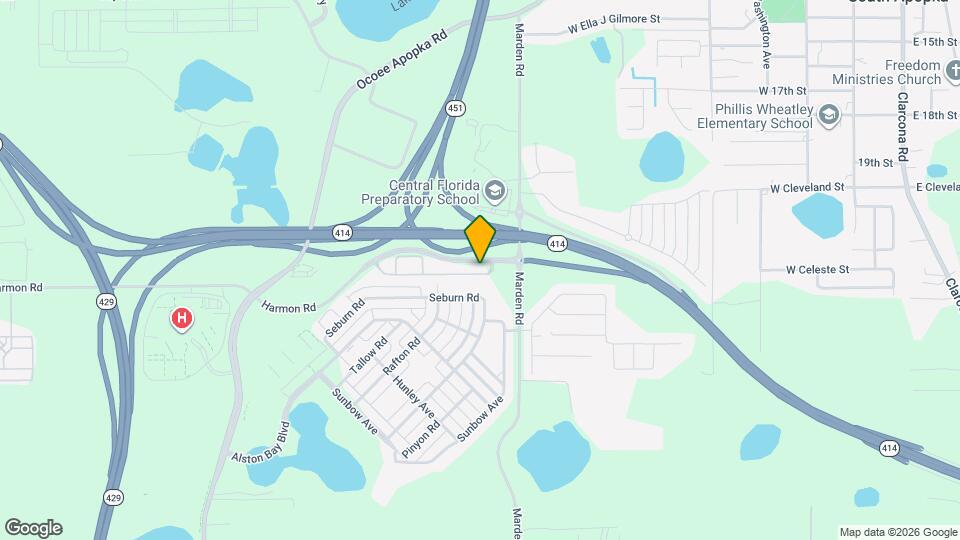 1280 Pavia Dr Map and Location Details