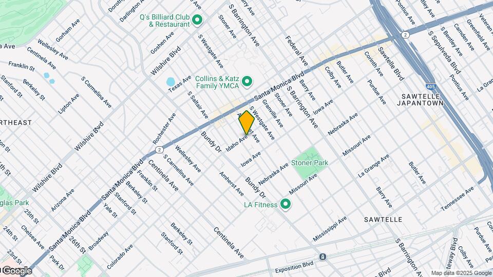 11916 Idaho Ave, Unit B Map and Location Details