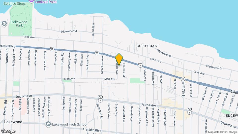 1247 Donald Ave, Unit 3 Mapa y Detalles de la Ubicación