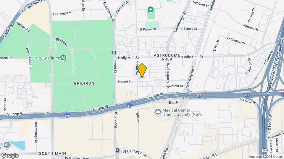 2113 Naomi St Map and Location Details