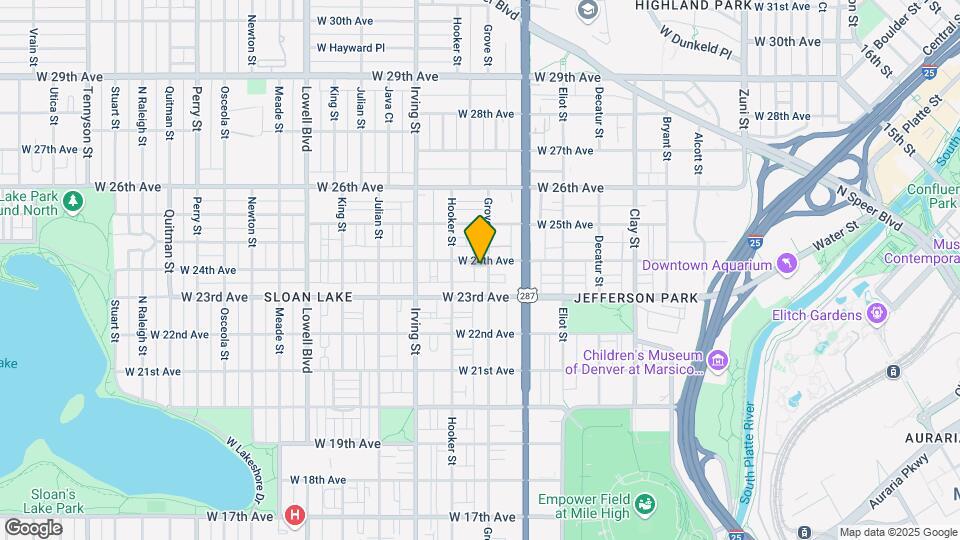 2349 Grove St Map and Location Details