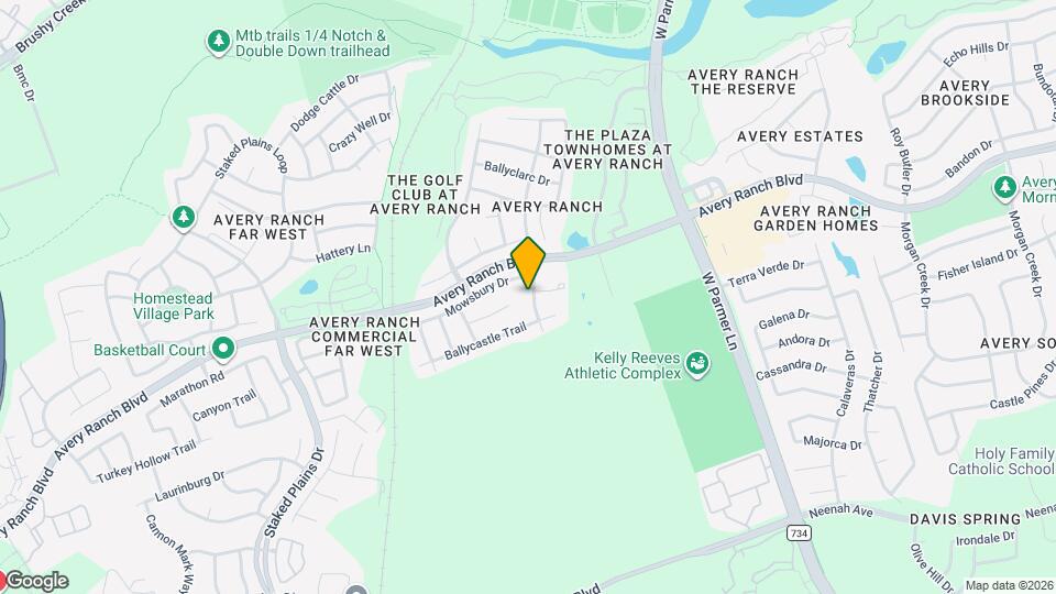 10524 S Canoa Hills Trail Map and Location Details