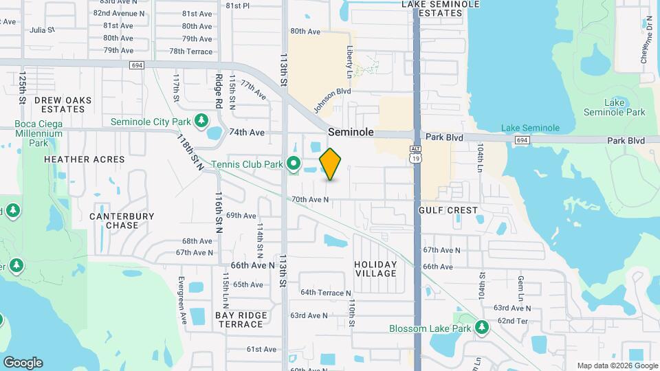 7095 111th St N Mapa y Detalles de la Ubicación