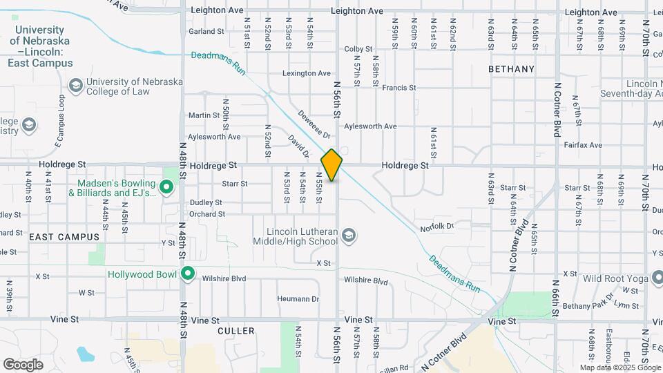 1321 N 56th St Map and Location Details