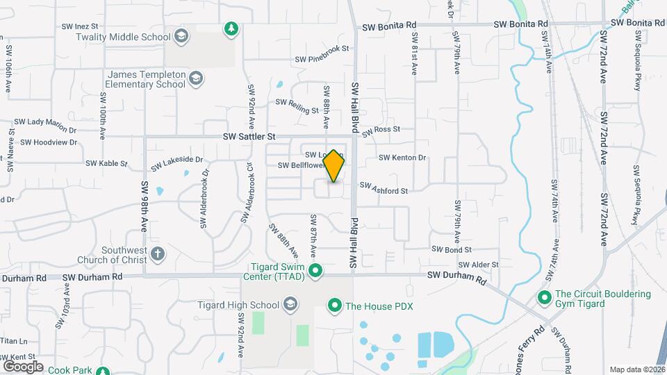 15488 SW Applewood Ln Map and Location Details
