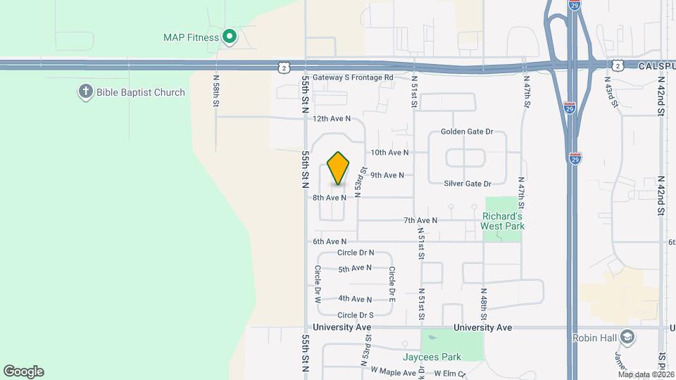 809 Thames Ct Mapa y Detalles de la Ubicación