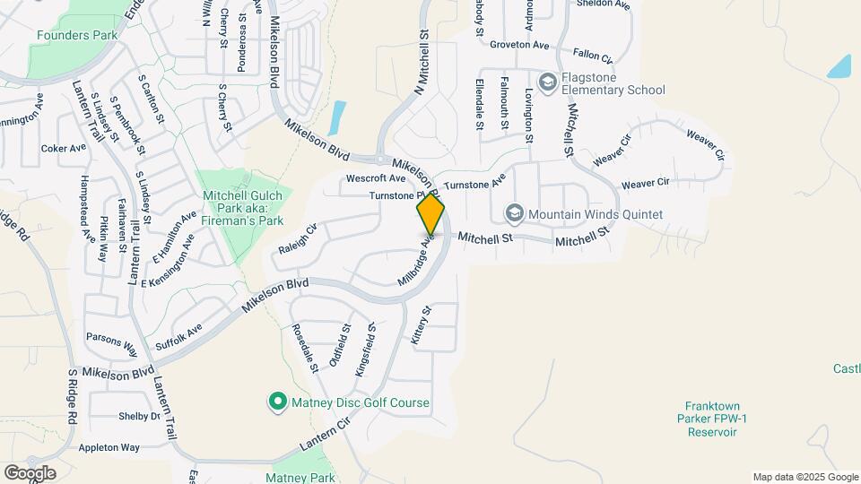 6396 Millbridge Ave Map and Location Details