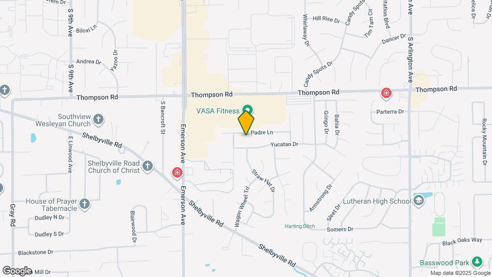 5333 Padre Ln Mapa y Detalles de la Ubicación