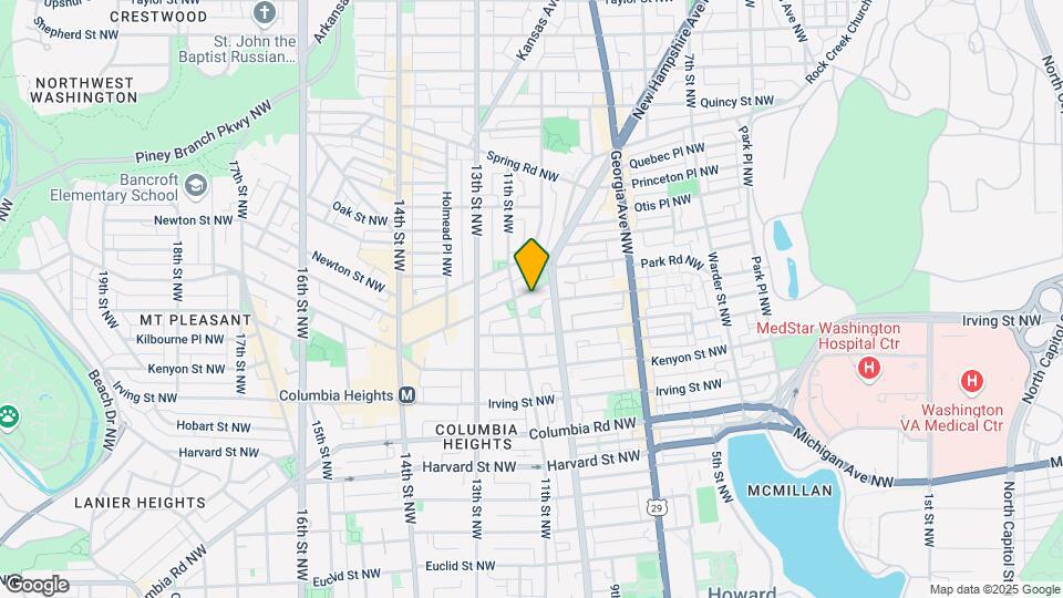 1022 Park Rd NW Mapa y Detalles de la Ubicación