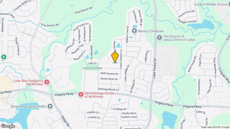 5317 Gingerwood Dr Map and Location Details
