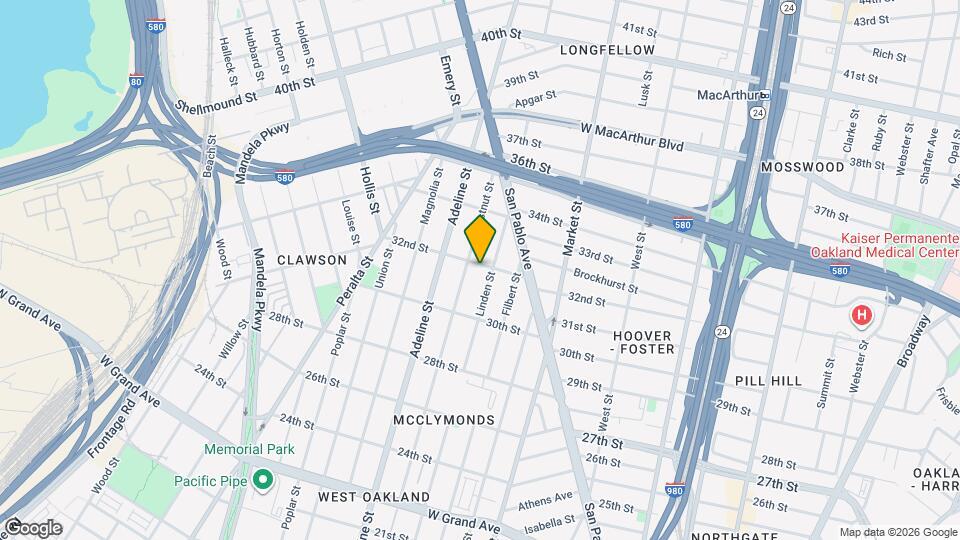 1063 32nd St Map and Location Details