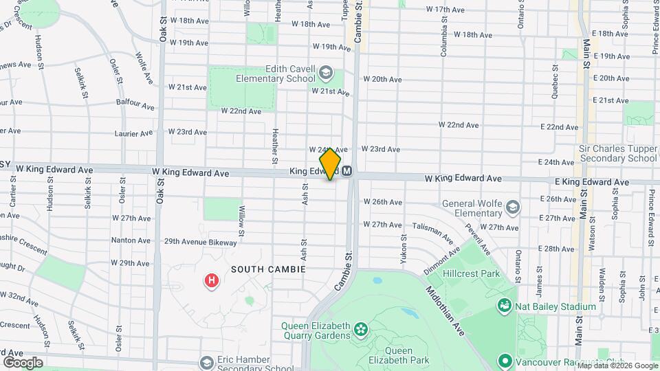 528 King Edward Av W Map and Location Details