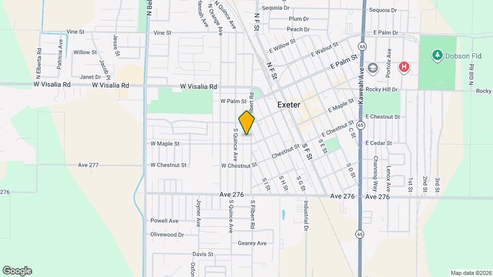 184 S Filbert Rd Map and Location Details