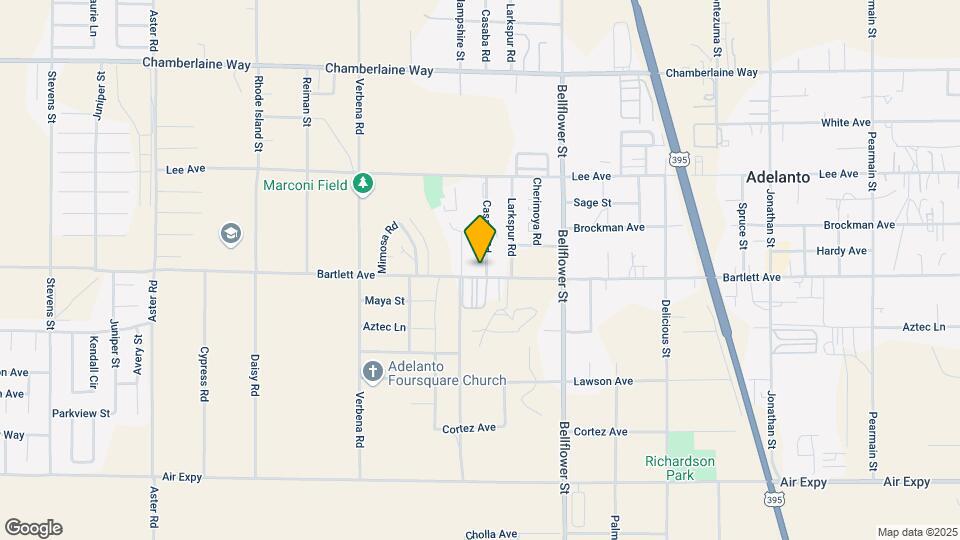 18122 Casaba Rd Mapa y Detalles de la Ubicación