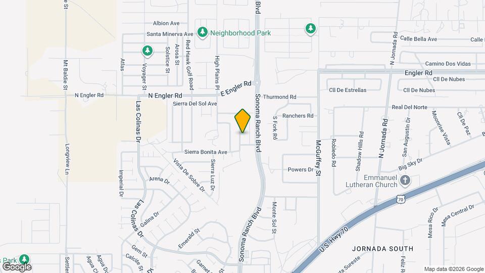 7516 Sierra De Oro Pl Map and Location Details