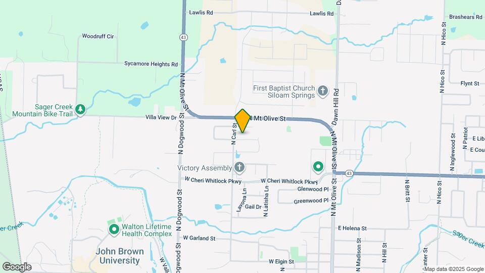 801 W Jillian St Map and Location Details