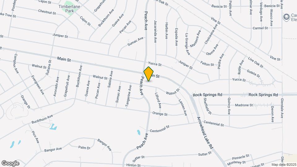 18454 Walnut St Map and Location Details