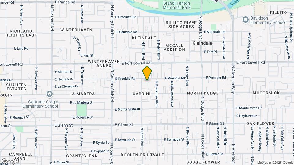 3060 N Edith Blvd Mapa y Detalles de la Ubicación