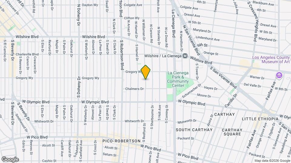 858 S Bedford St, Unit 404 Map and Location Details