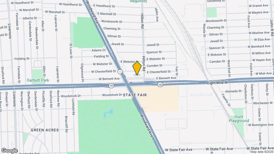 221 E Bennett St Map and Location Details