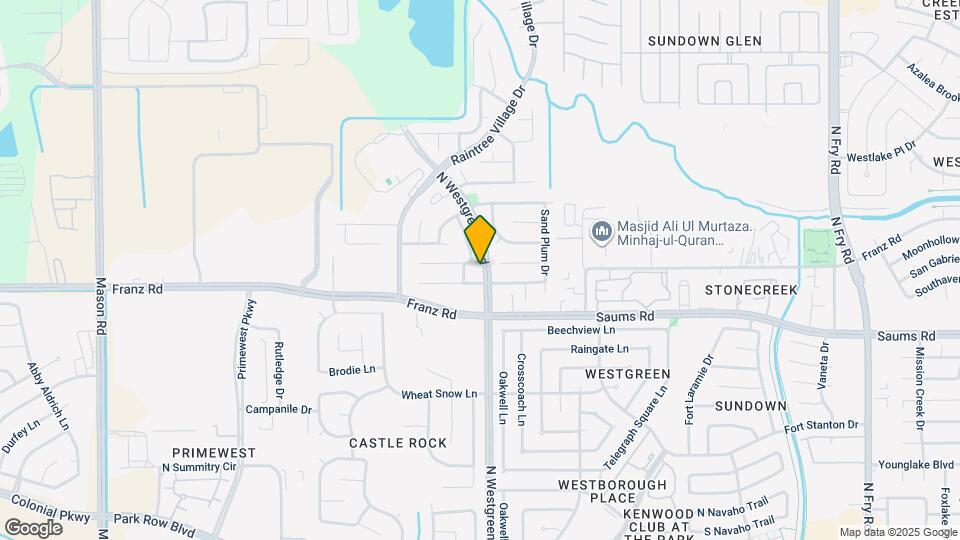 20303 White Poplar Dr Map and Location Details