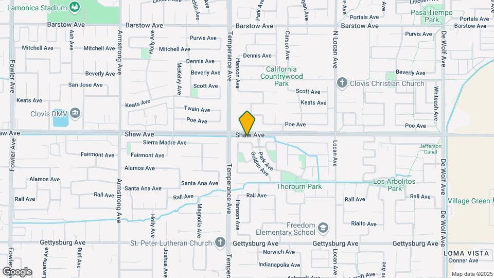 2651 Sierra Madre Ave Mapa y Detalles de la Ubicación