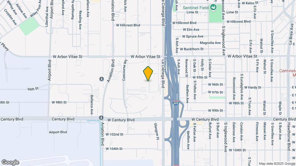 9512 Hindry Pl Map and Location Details