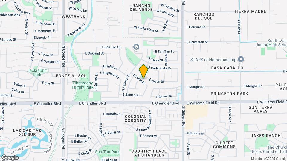 2670 E Hulet Dr Map and Location Details