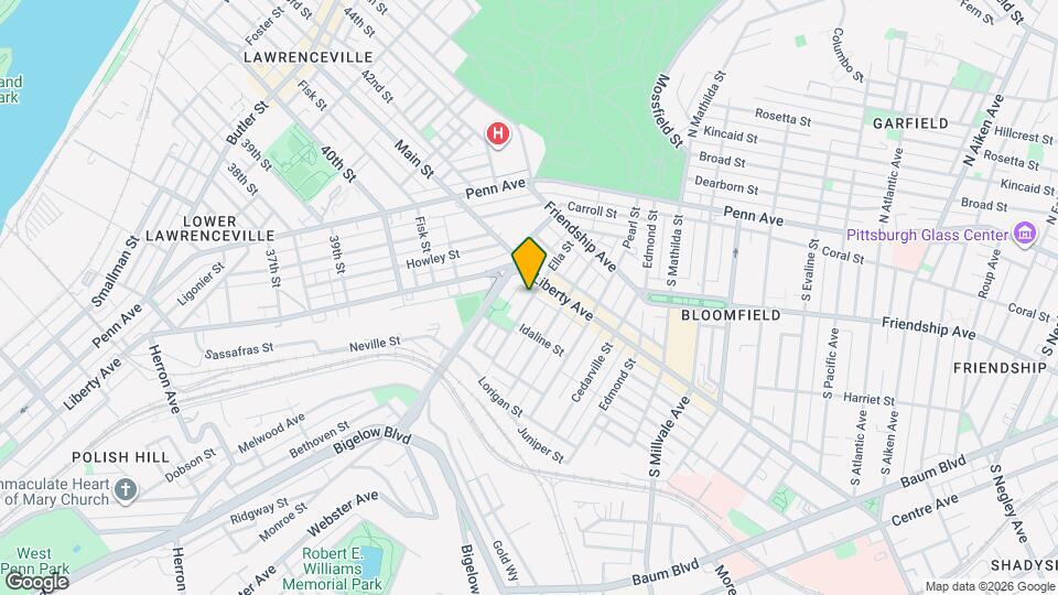 316 Ella St Map and Location Details