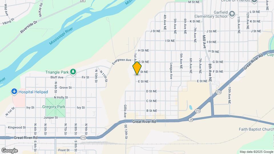 512 1st Ave NE Map and Location Details