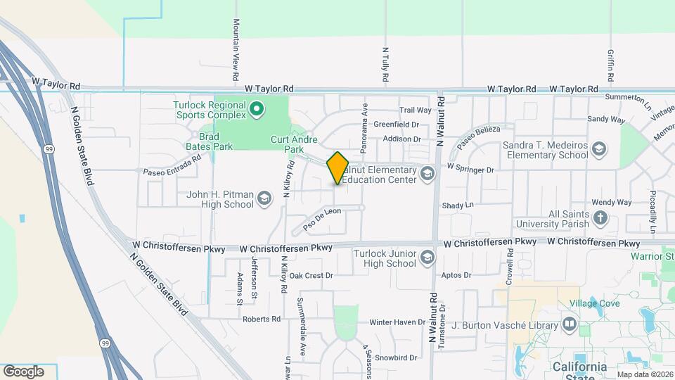 4216 Seranade Dr Map and Location Details