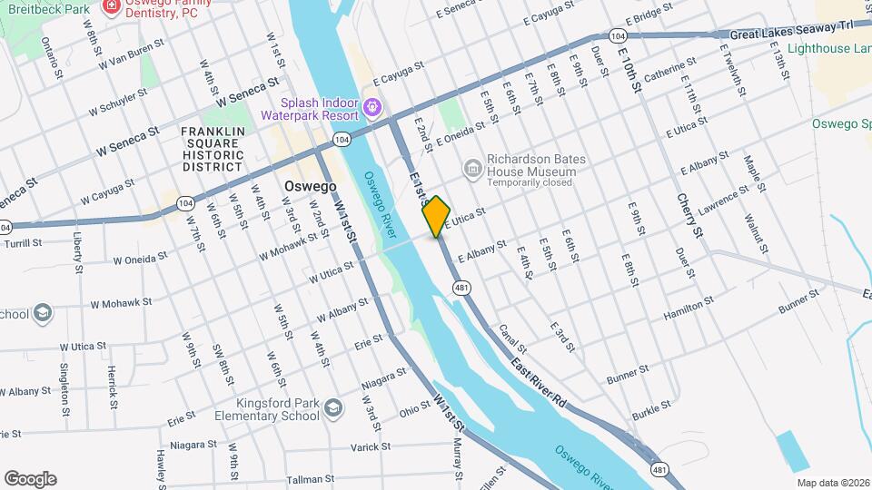 Lock 7 Apartments Map and Location Details