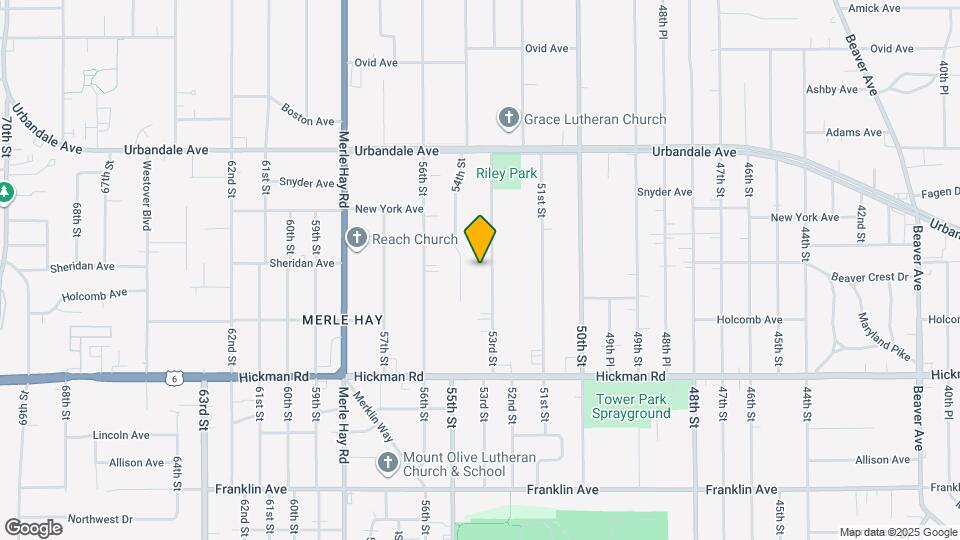 2622 53rd St Map and Location Details