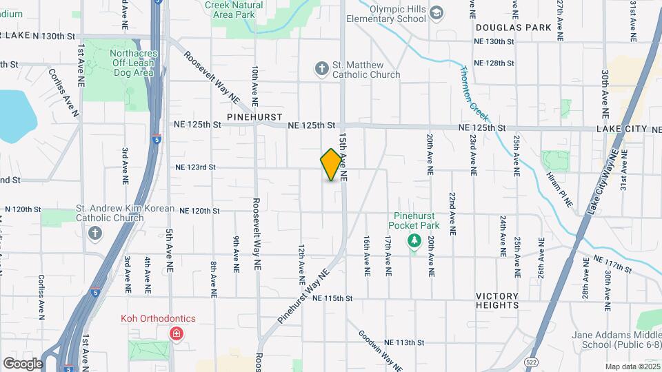 12040 14th Avenue Northeast Mapa y Detalles de la Ubicación