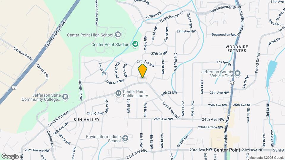 448 Sunhill Rd NW Map and Location Details