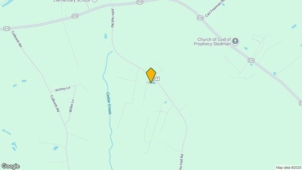 2472 John Hall Rd Map and Location Details