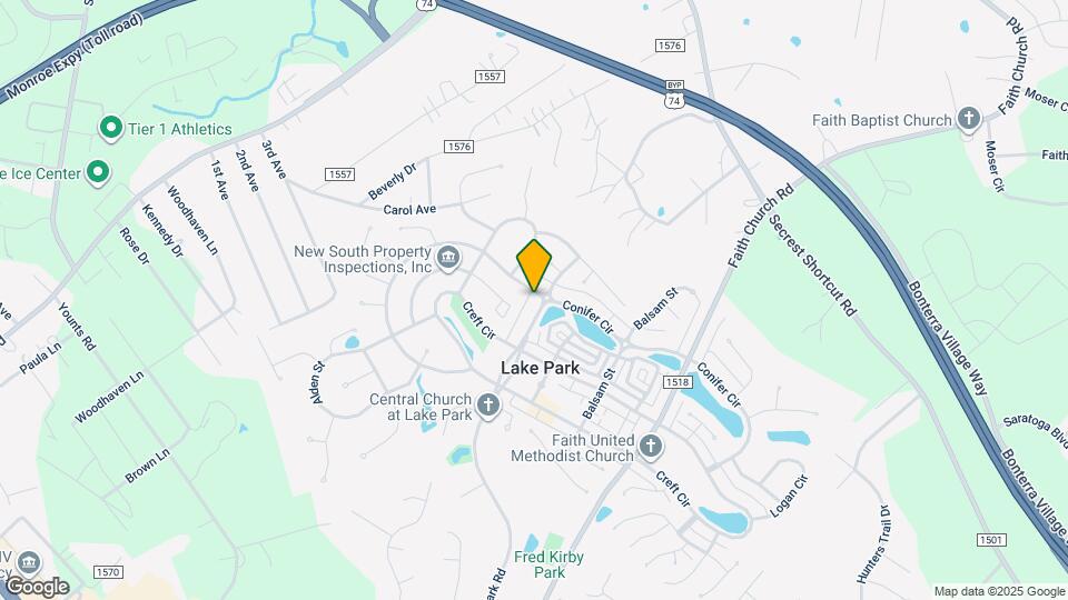 3915 Lake Park Rd Map and Location Details