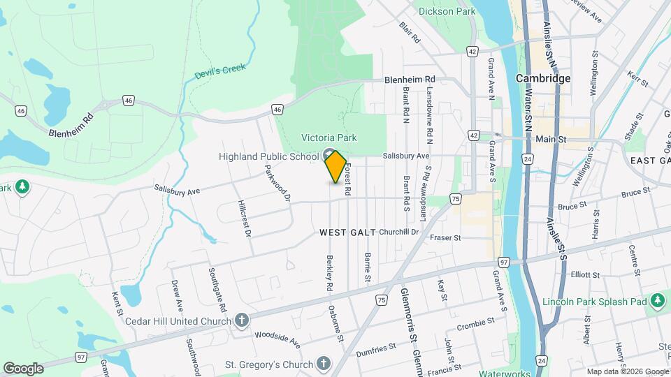 31 Berkley Rd Map and Location Details