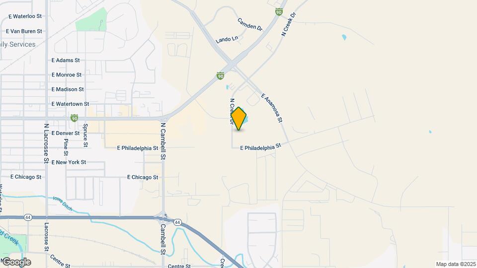 440 N Creek Dr Map and Location Details