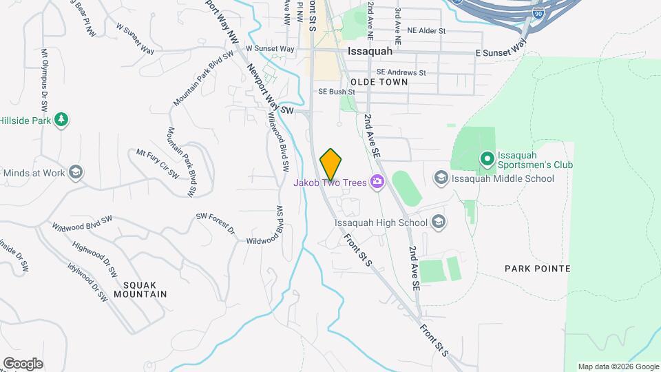 580 Front St S Map and Location Details