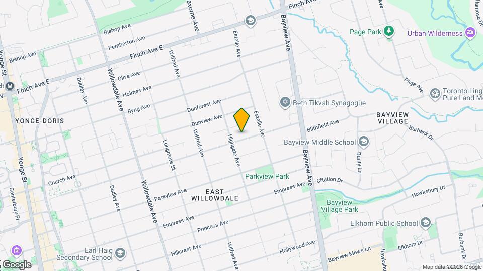 282 McKee Ave Map and Location Details