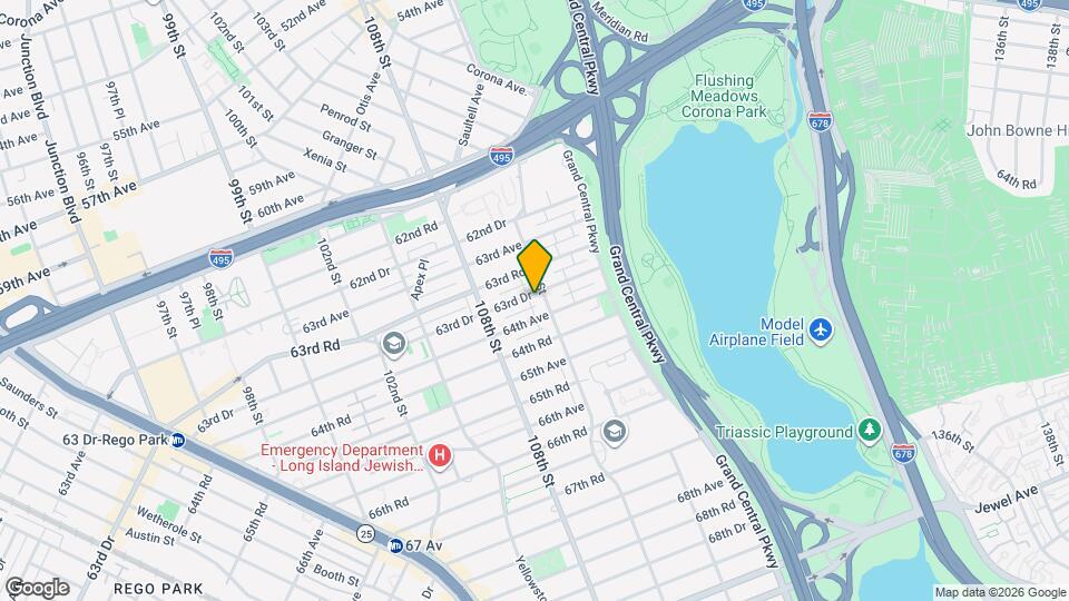 108-52 63rd Dr Map and Location Details