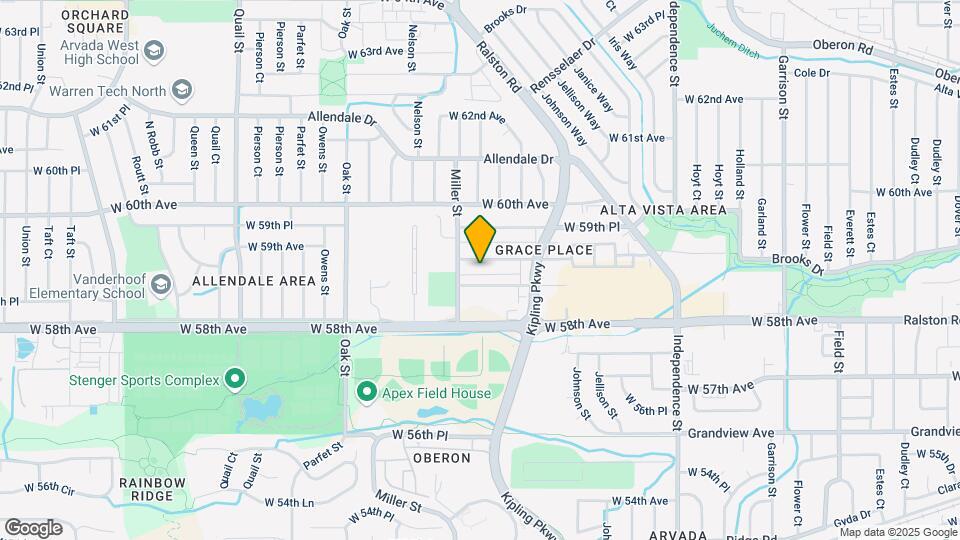 10352 W 59th Ave Mapa y Detalles de la Ubicación